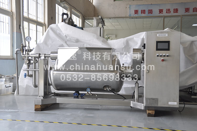 環速智能攪拌鍋WZJ-500食品加熱攪拌鍋，智能化不糊鍋        環速科技